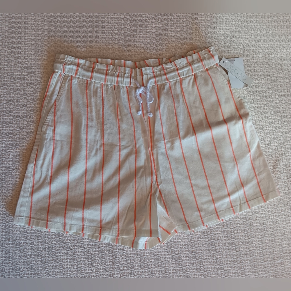 Abound Women's Striped Shorts - Size Medium